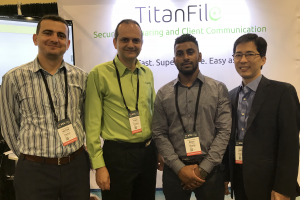 TitanFile Team at ILTACON 2018