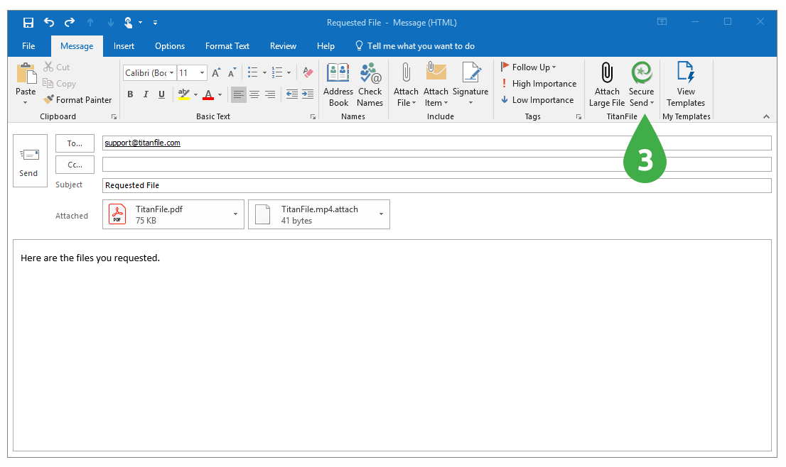  how to send large files through outlook titanfile