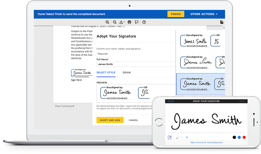 TitanFile DocuSign Integration