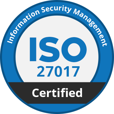 ISO 27017 Certification Emblem