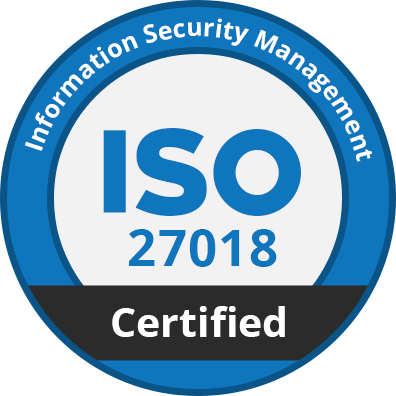 ISO 27018 Certification Emblem