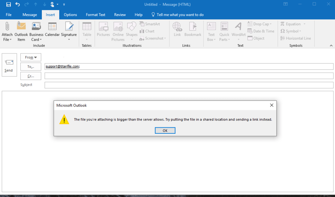How to Send Large Files through Outlook - TitanFile