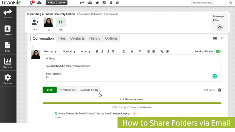 How to Share Folders via Email - TitanFile