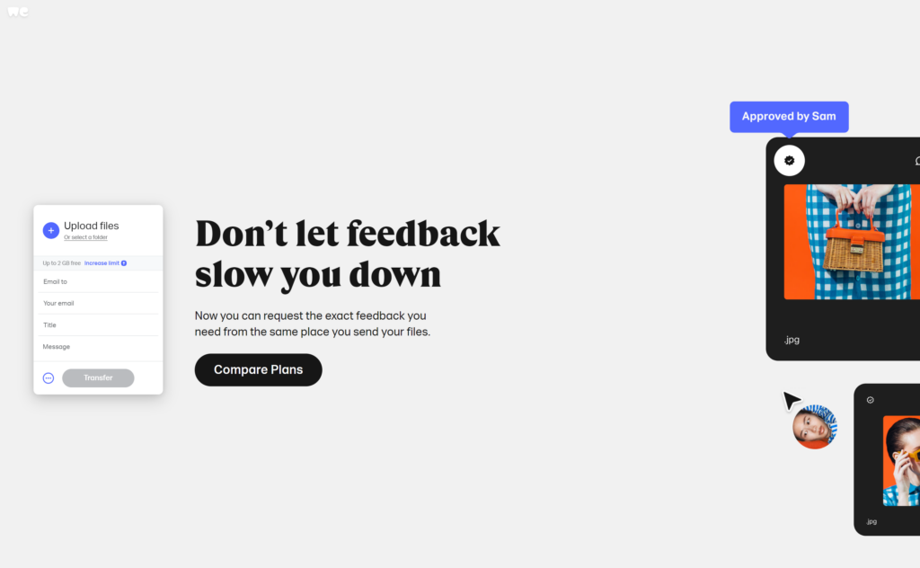 WeTransfer - Send Large Files