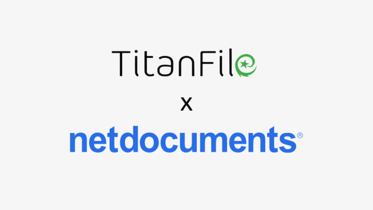 TitanFile x NetDocuments