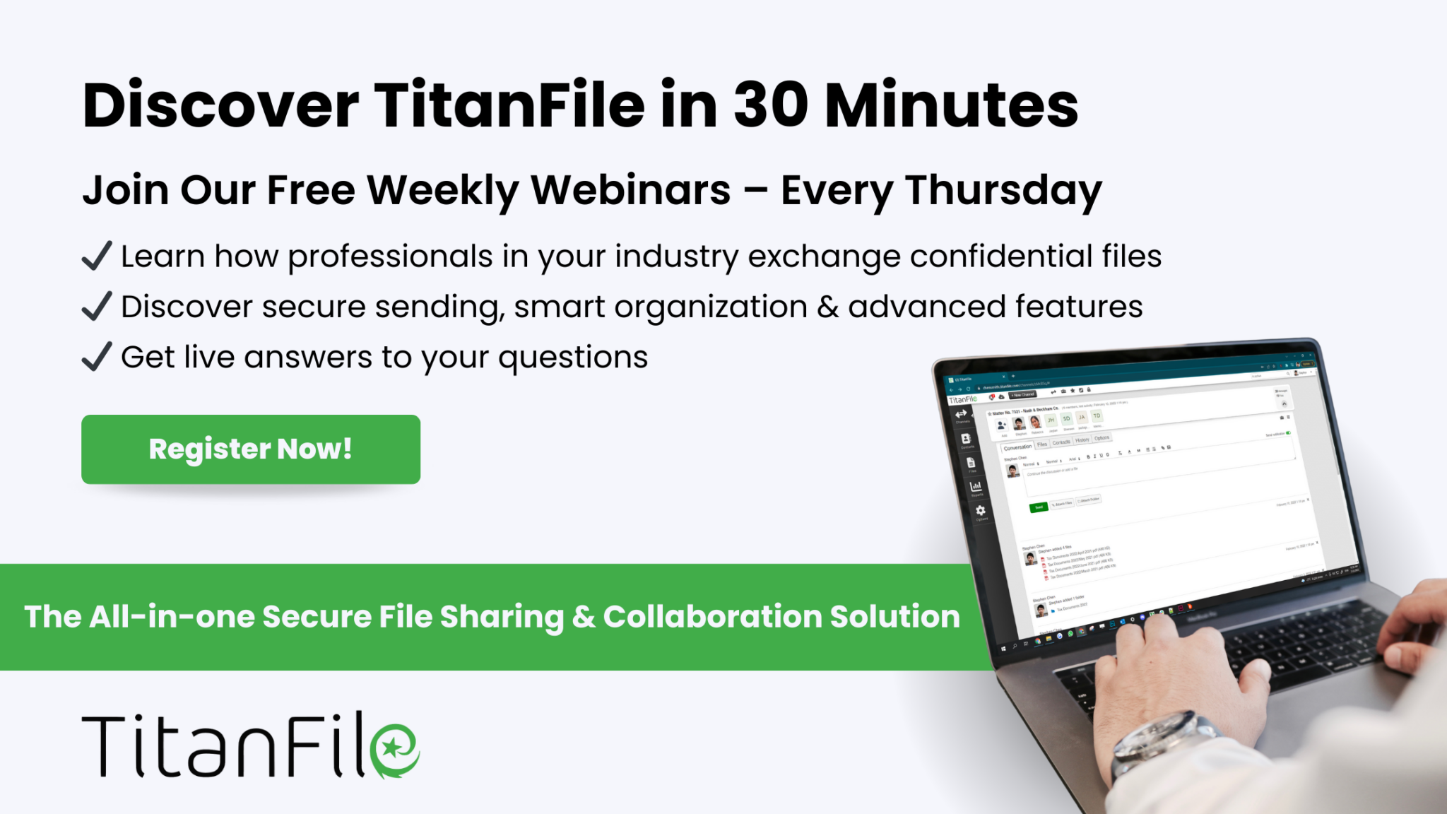 TitanFile Live Demo + Q&A