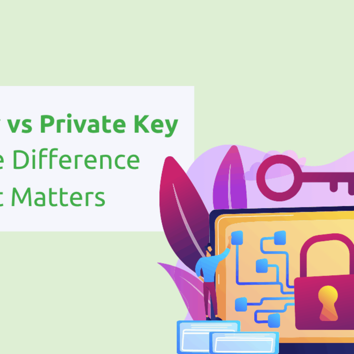 Public Key vs Private Key